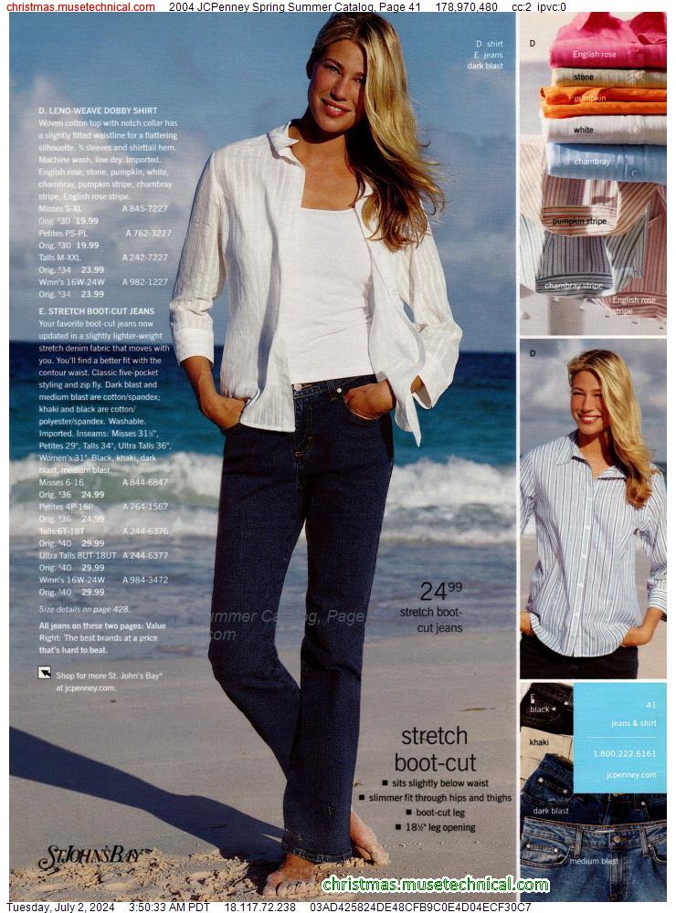 2004 JCPenney Spring Summer Catalog, Page 41