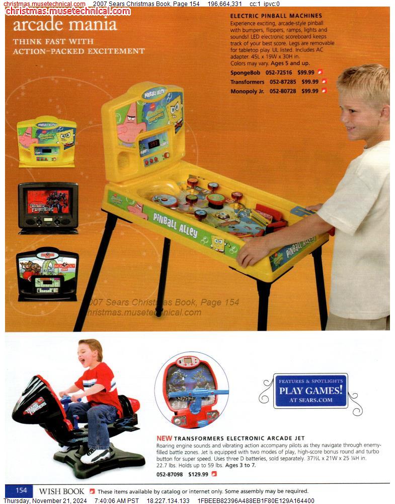 2007 Sears Christmas Book, Page 154