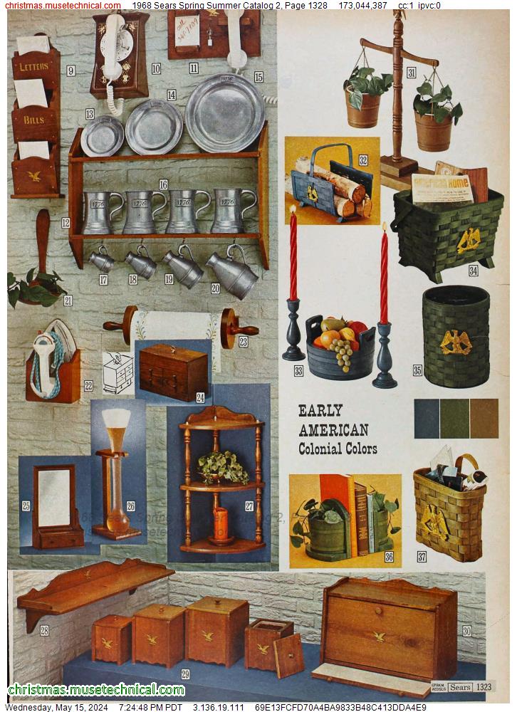 1968 Sears Spring Summer Catalog 2, Page 1328