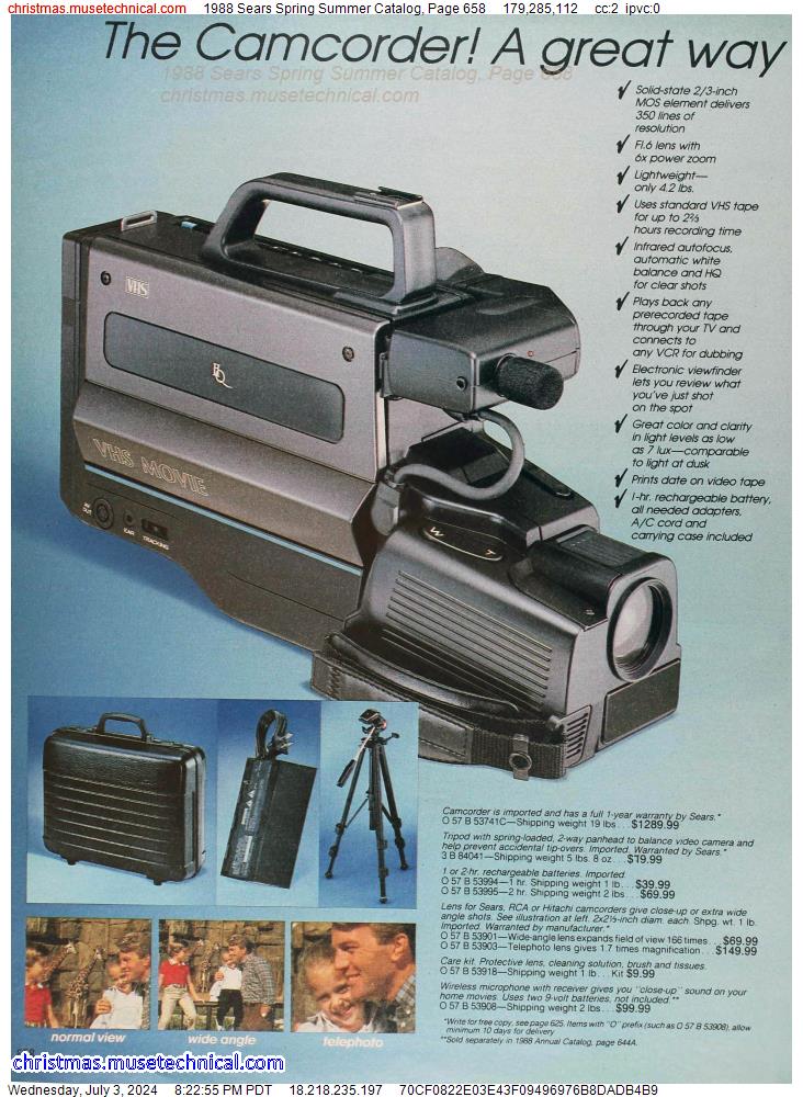 1988 Sears Spring Summer Catalog, Page 658