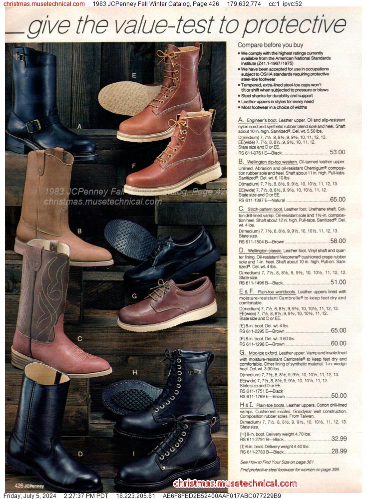 1983 JCPenney Fall Winter Catalog, Page 426