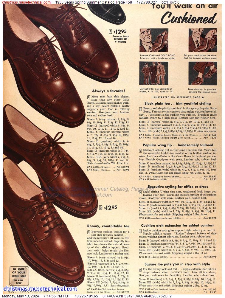 1955 Sears Spring Summer Catalog, Page 458