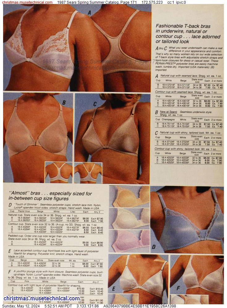 1987 Sears Spring Summer Catalog, Page 171