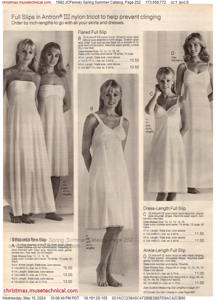 1982 JCPenney Spring Summer Catalog, Page 252