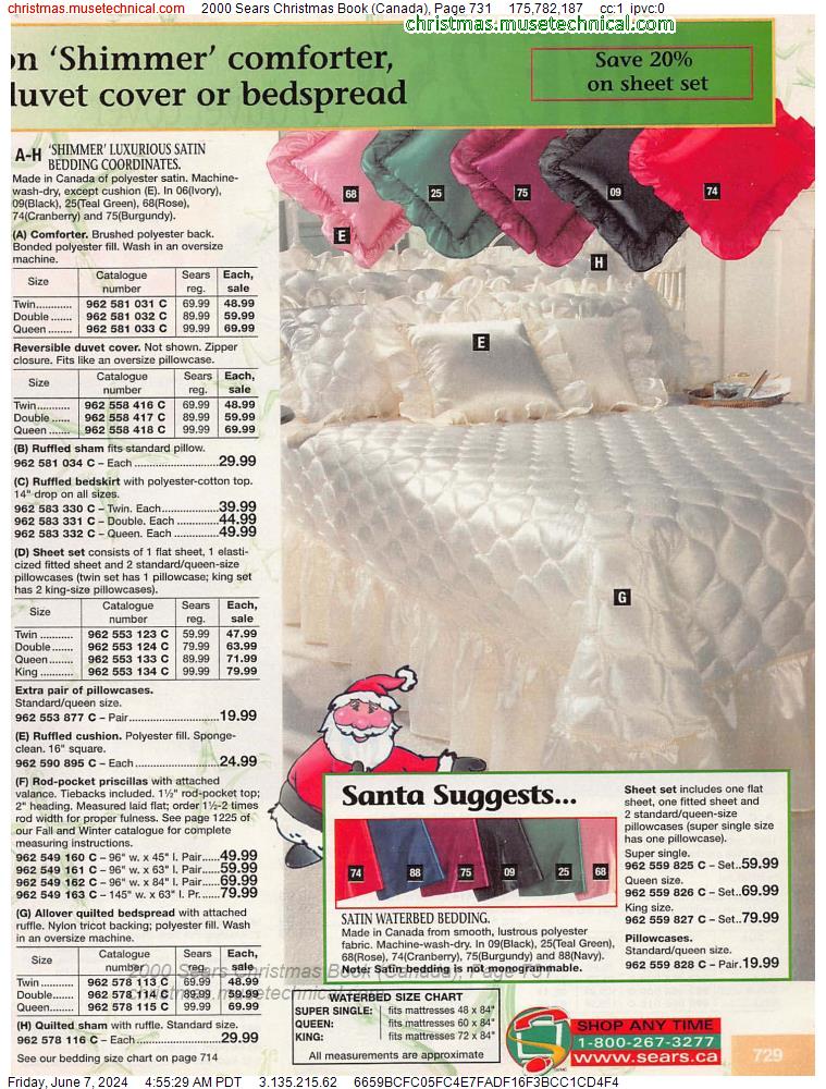 2000 Sears Christmas Book (Canada), Page 731