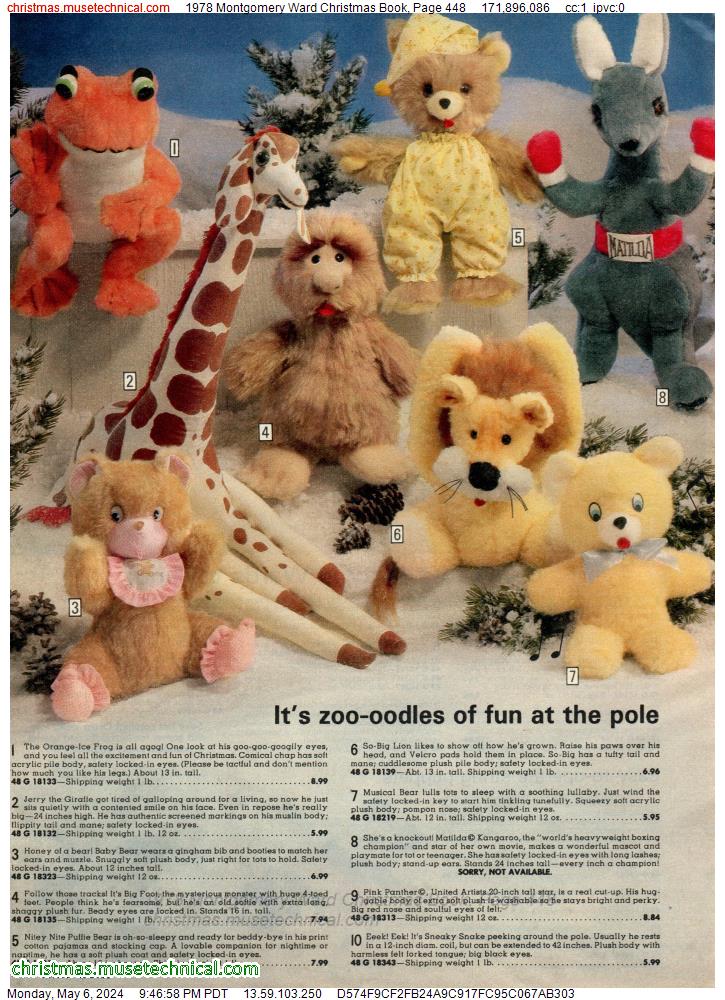 1978 Montgomery Ward Christmas Book, Page 448