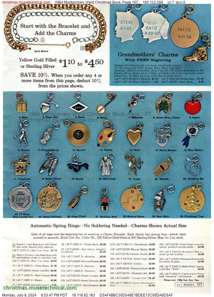 1964 Montgomery Ward Christmas Book, Page 157
