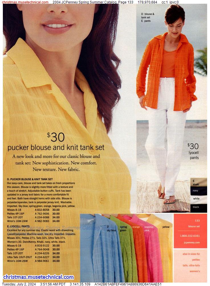 2004 JCPenney Spring Summer Catalog, Page 133