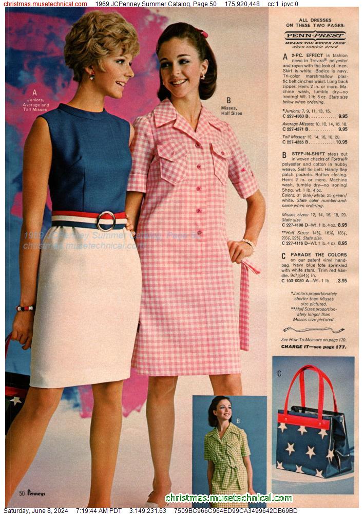 1969 JCPenney Summer Catalog, Page 50
