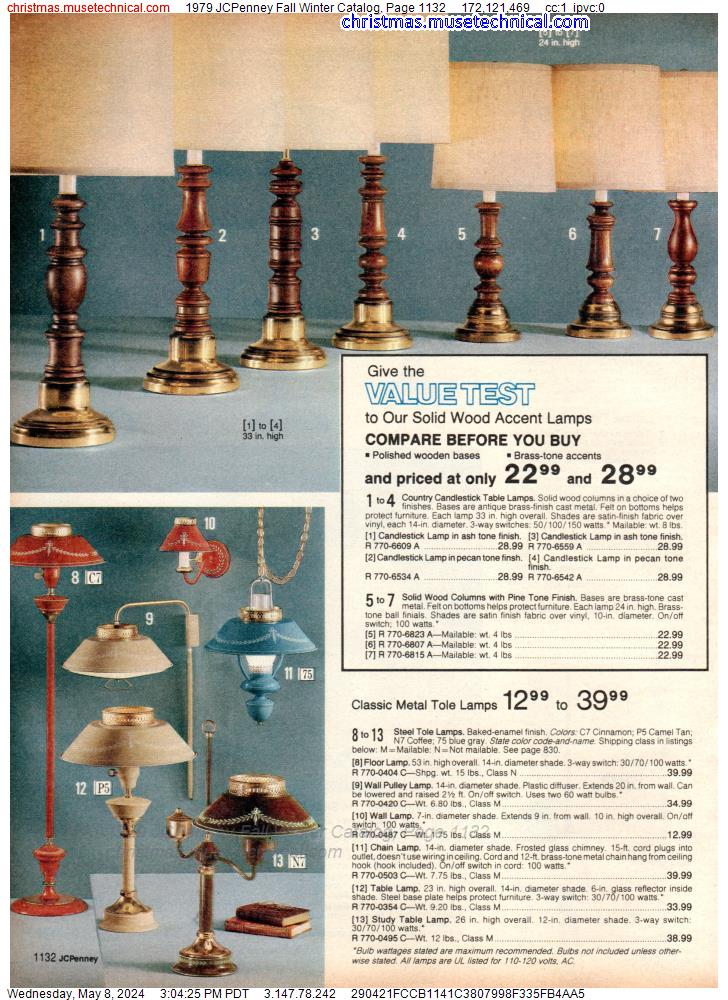1979 JCPenney Fall Winter Catalog, Page 1132