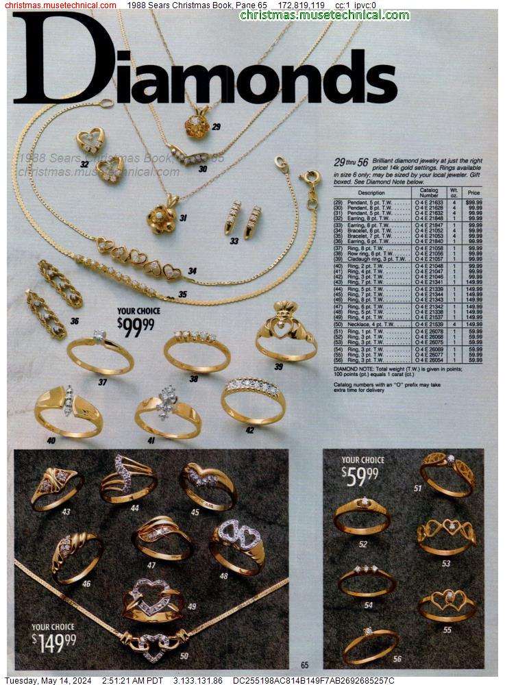 1988 Sears Christmas Book, Page 65