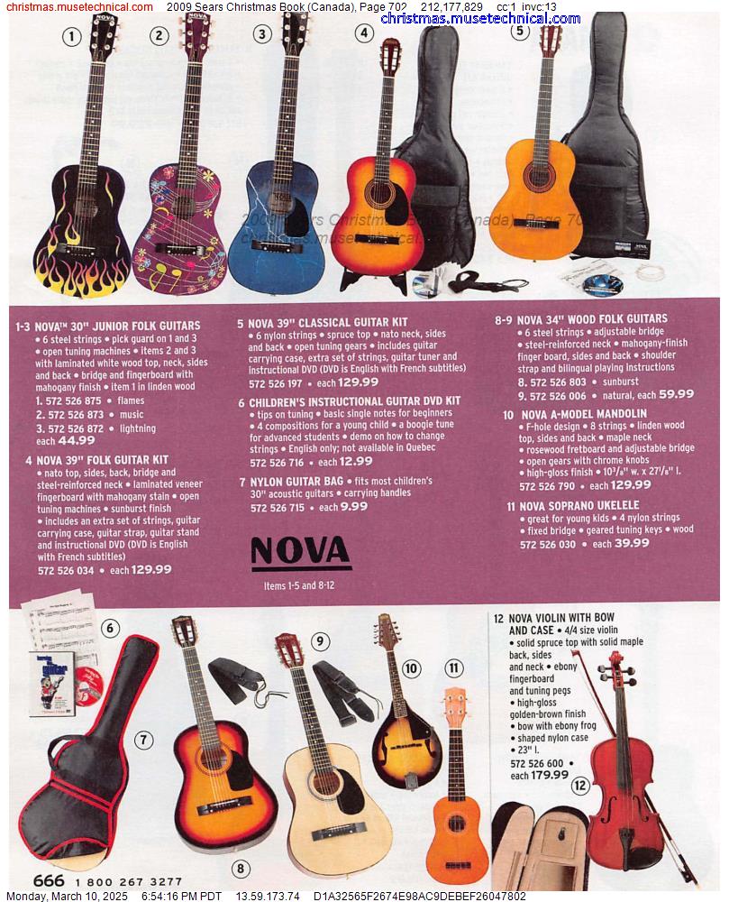 2009 Sears Christmas Book (Canada), Page 702