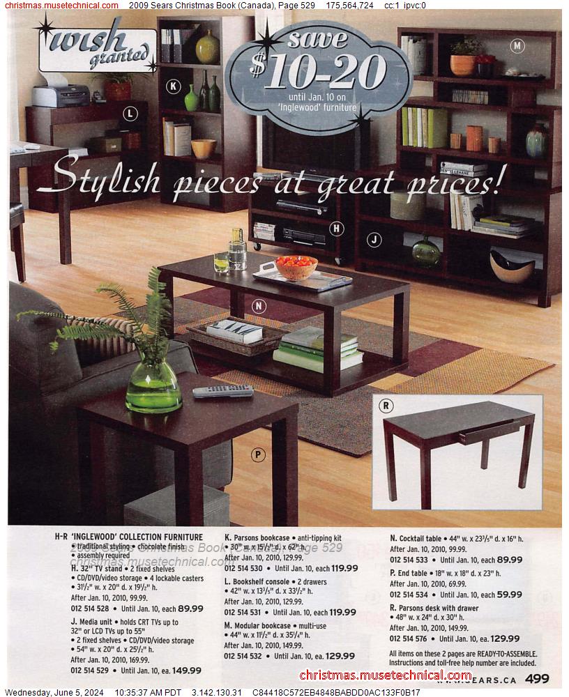 2009 Sears Christmas Book (Canada), Page 529