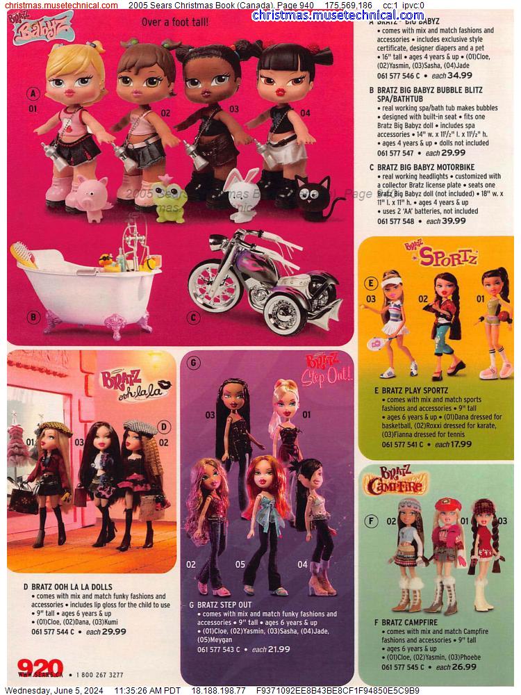 2005 Sears Christmas Book (Canada), Page 940