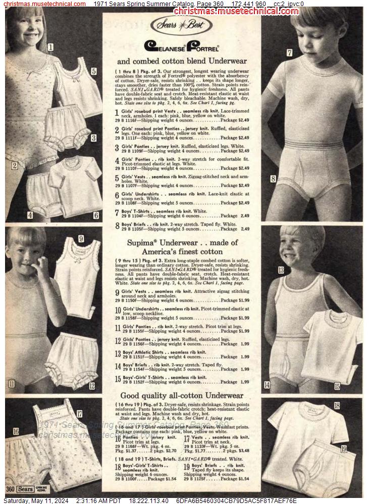1971 Sears Spring Summer Catalog, Page 360