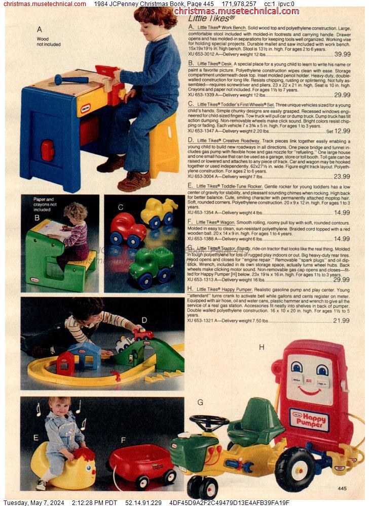1984 JCPenney Christmas Book, Page 445