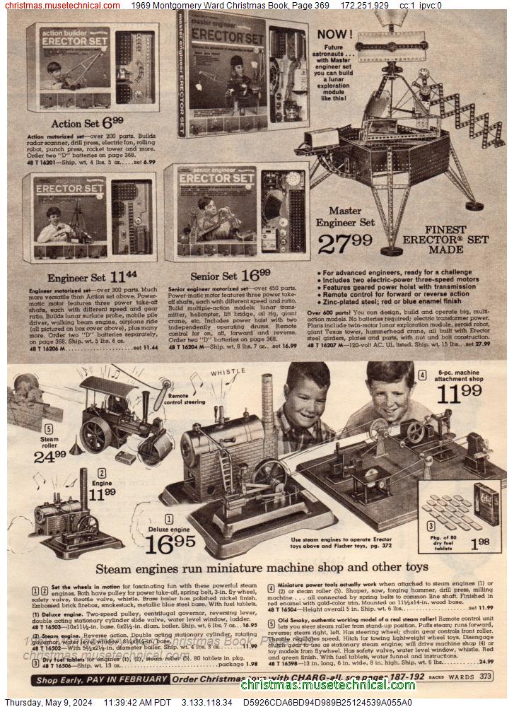 1969 Montgomery Ward Christmas Book, Page 369