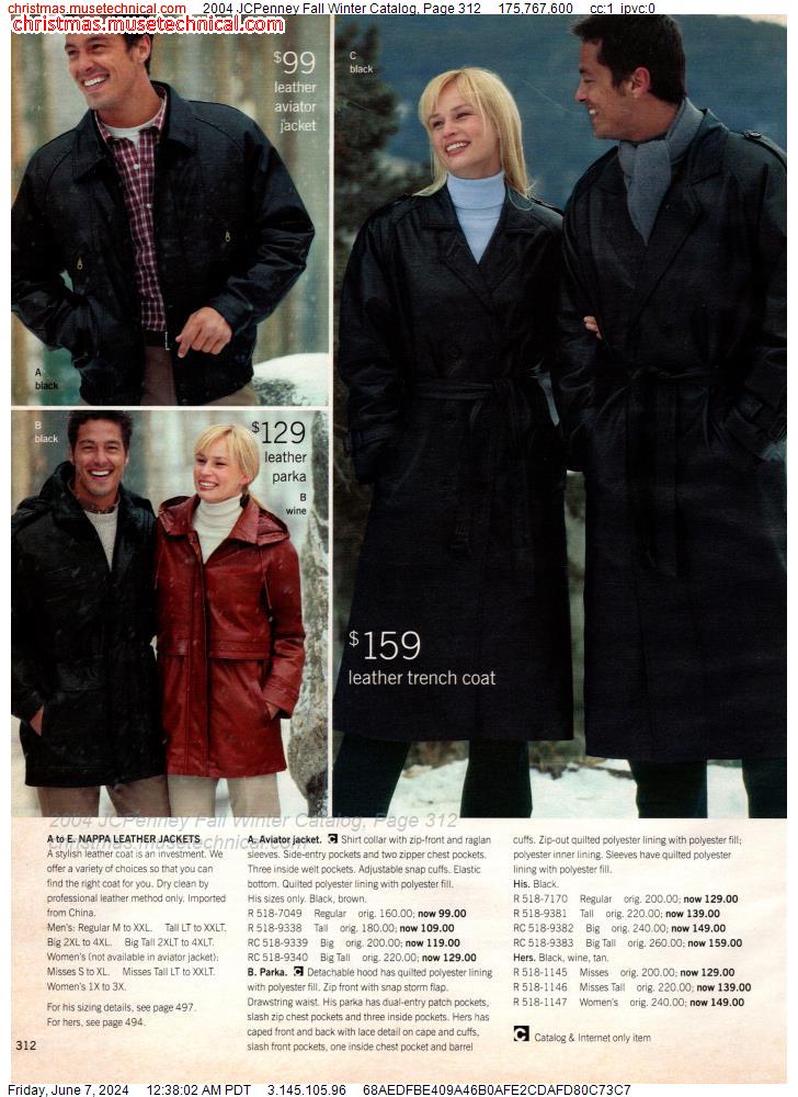 2004 JCPenney Fall Winter Catalog, Page 312