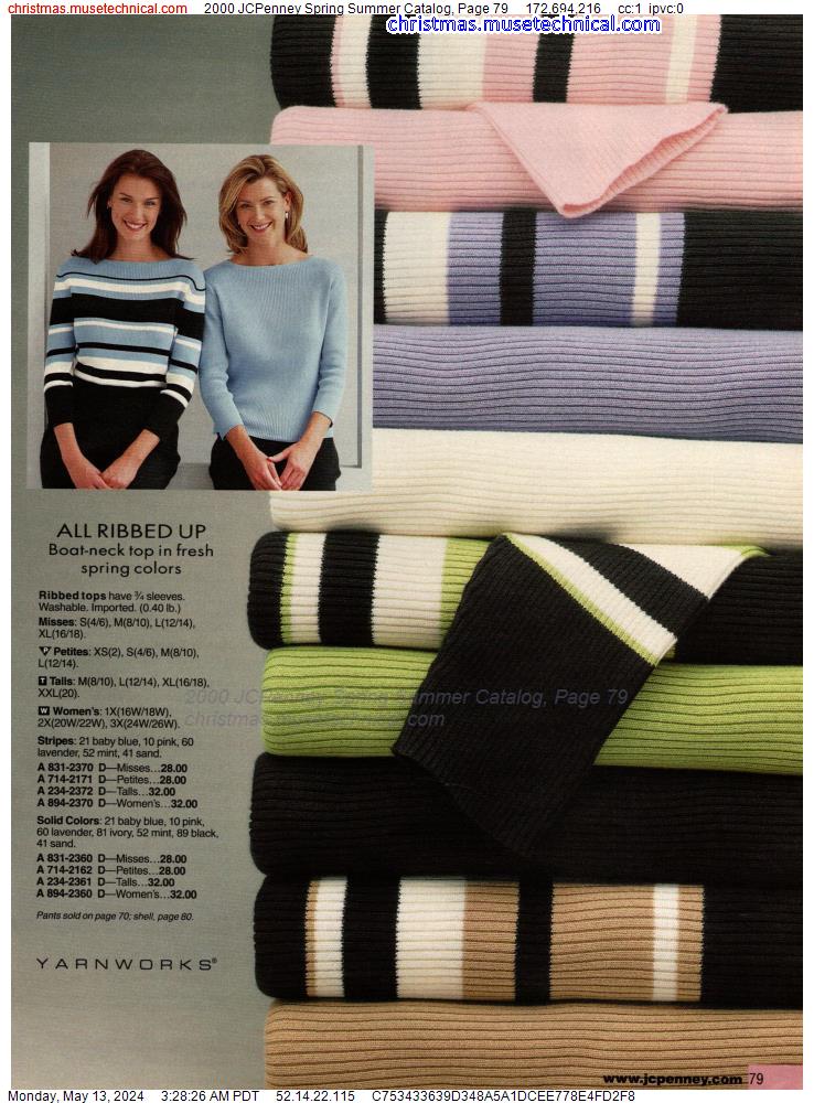 2000 JCPenney Spring Summer Catalog, Page 79
