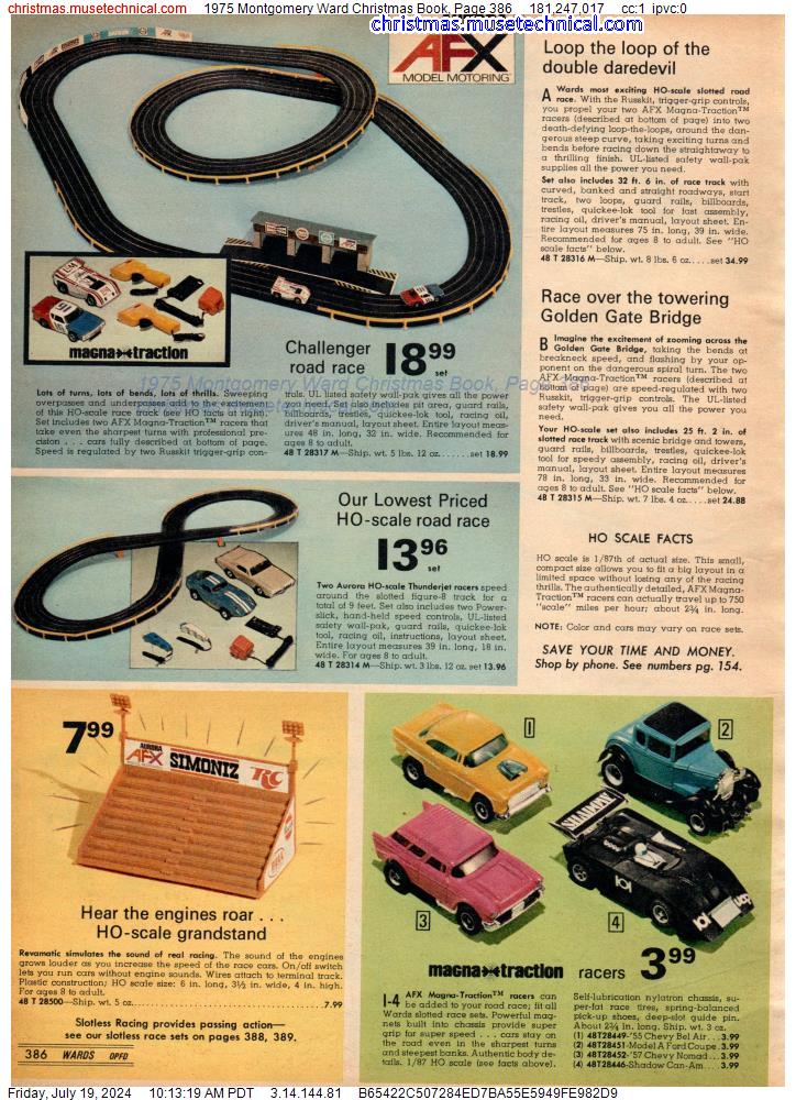 1975 Montgomery Ward Christmas Book, Page 386