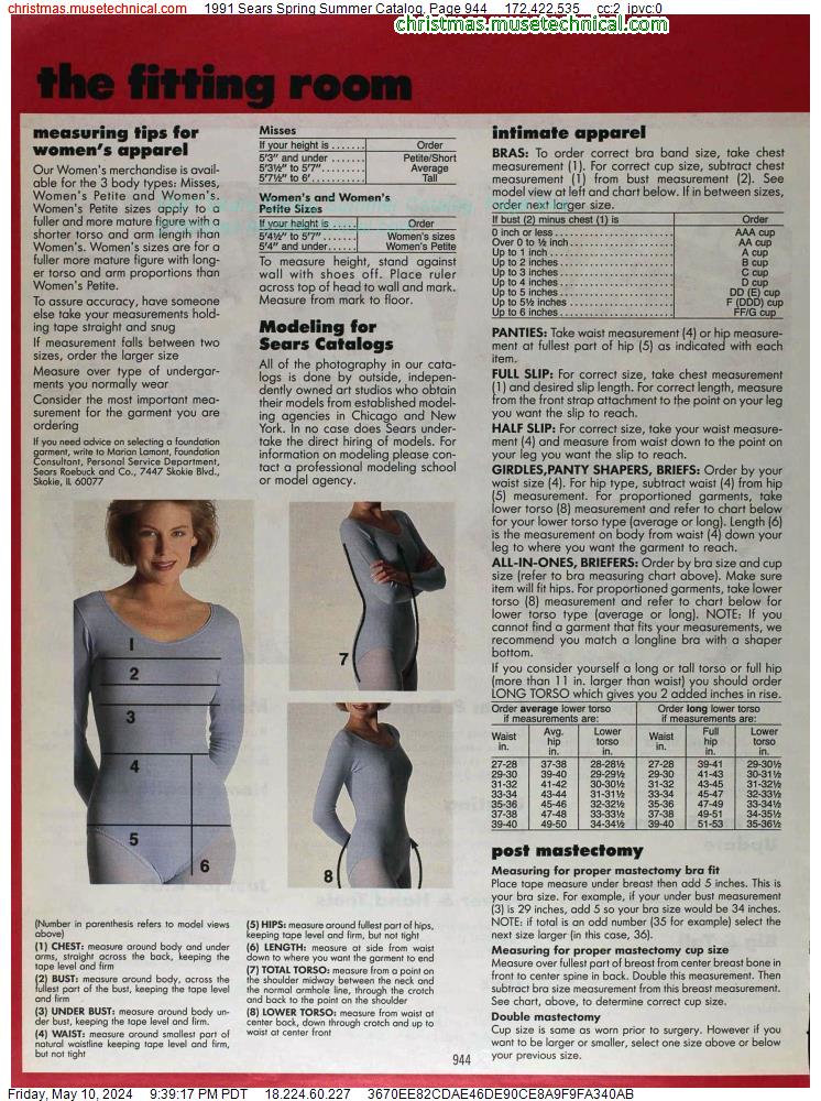 1991 Sears Spring Summer Catalog, Page 944