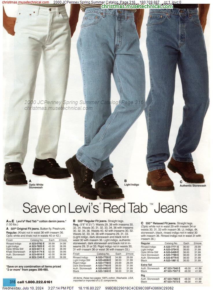 2000 JCPenney Spring Summer Catalog, Page 316