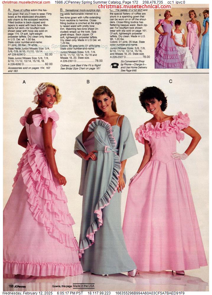 1986 JCPenney Spring Summer Catalog, Page 172