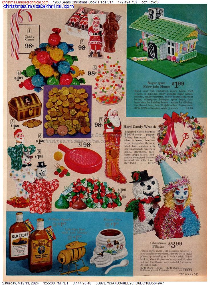 1963 Sears Christmas Book, Page 517
