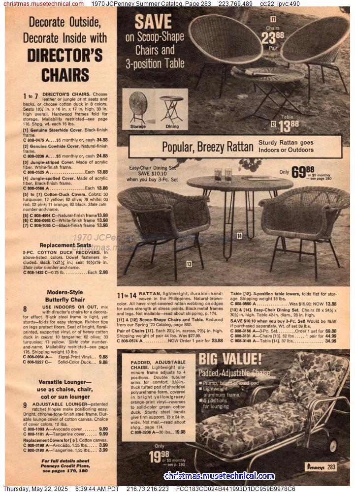 1970 JCPenney Summer Catalog, Page 283
