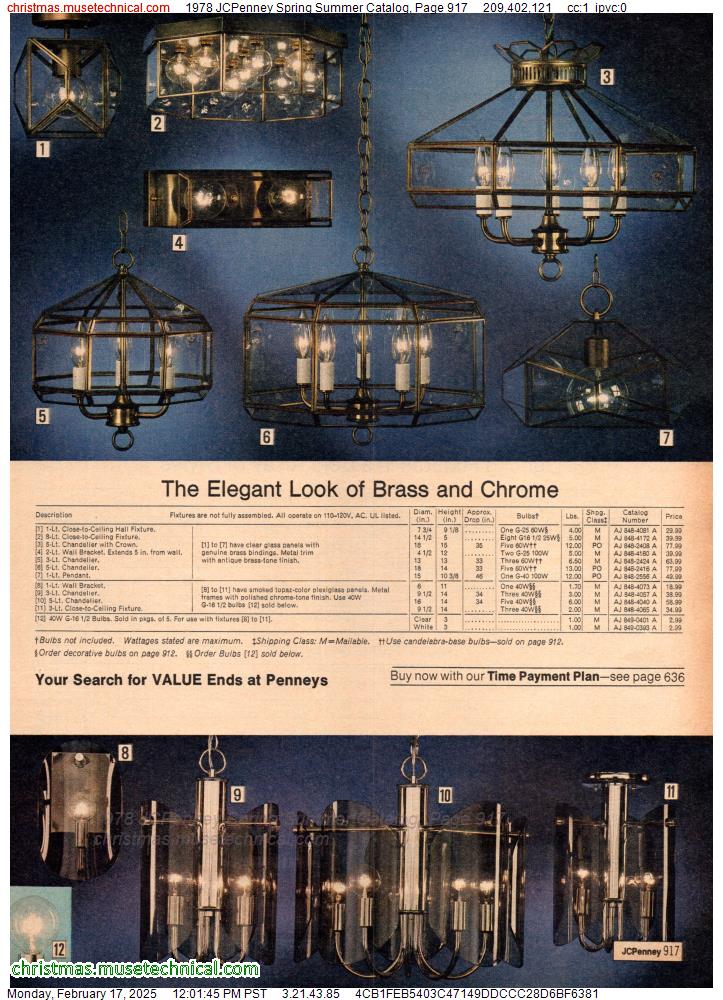 1978 JCPenney Spring Summer Catalog, Page 917