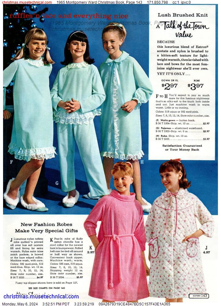 1965 Montgomery Ward Christmas Book, Page 143