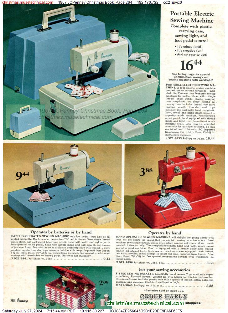 1967 JCPenney Christmas Book, Page 264