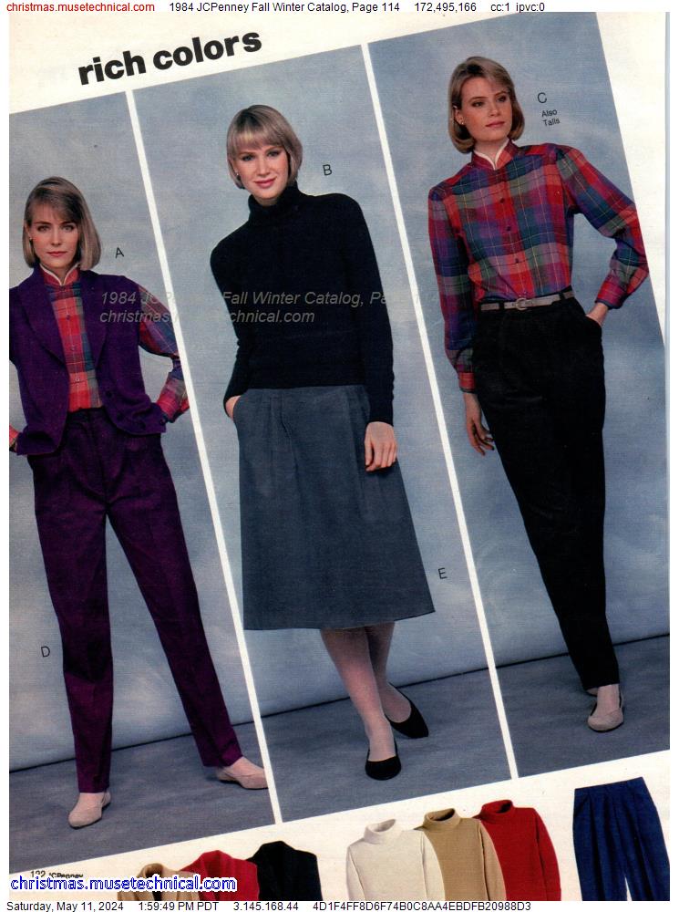 1984 JCPenney Fall Winter Catalog, Page 114