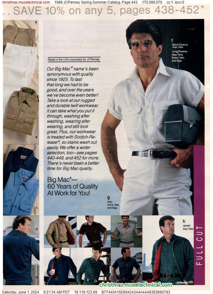 1986 JCPenney Spring Summer Catalog, Page 443