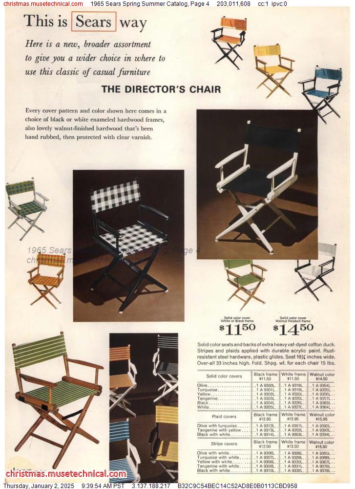 1965 Sears Spring Summer Catalog, Page 4