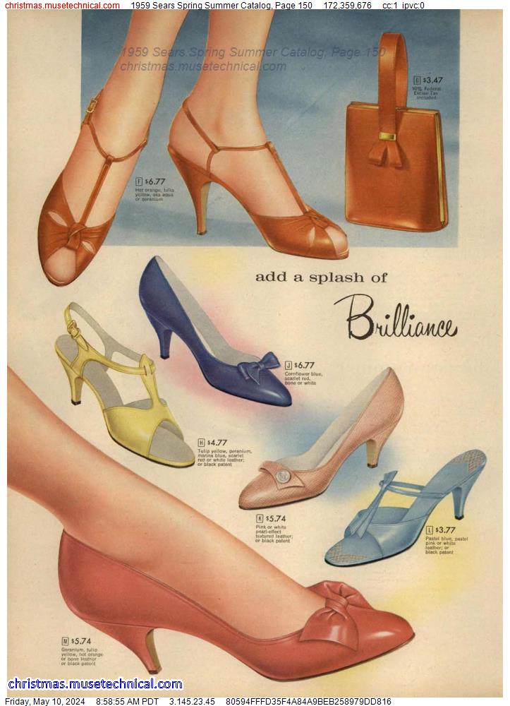 1959 Sears Spring Summer Catalog, Page 150