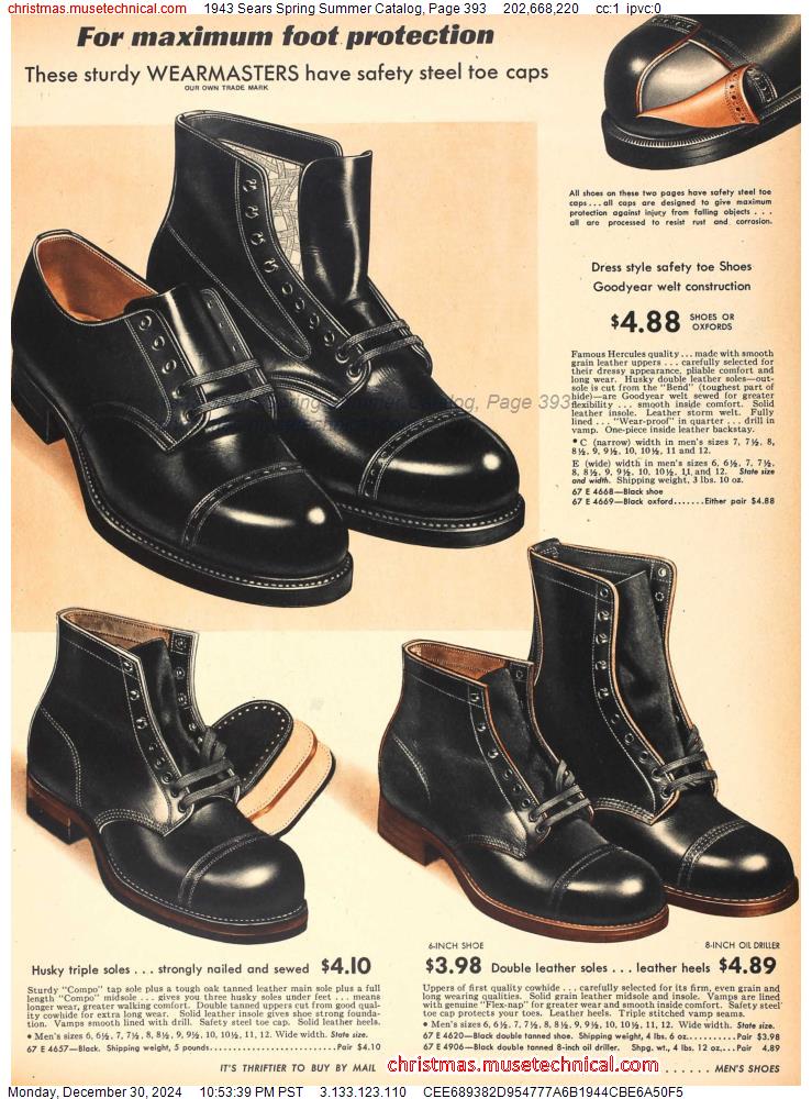 1943 Sears Spring Summer Catalog, Page 393