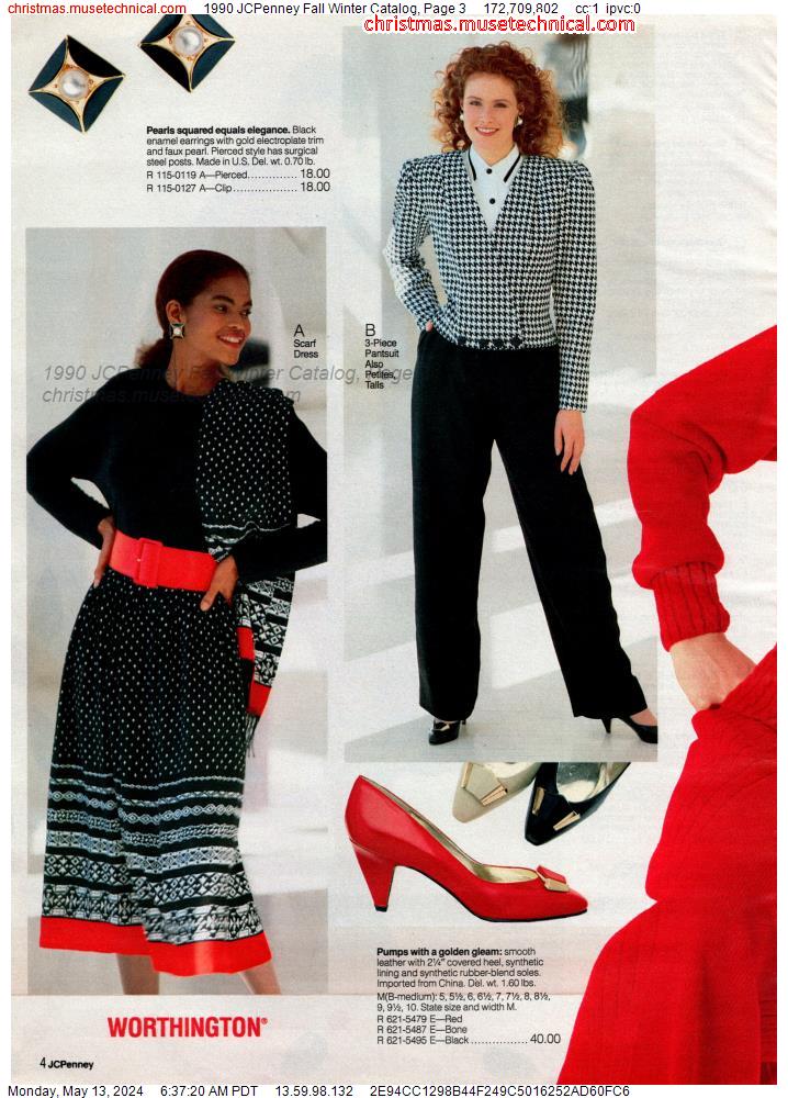 1990 JCPenney Fall Winter Catalog, Page 3