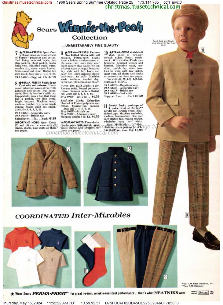 1969 Sears Spring Summer Catalog, Page 25