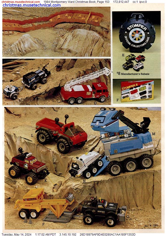1984 Montgomery Ward Christmas Book, Page 153