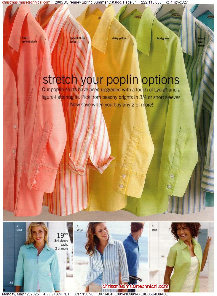 2005 JCPenney Spring Summer Catalog, Page 34