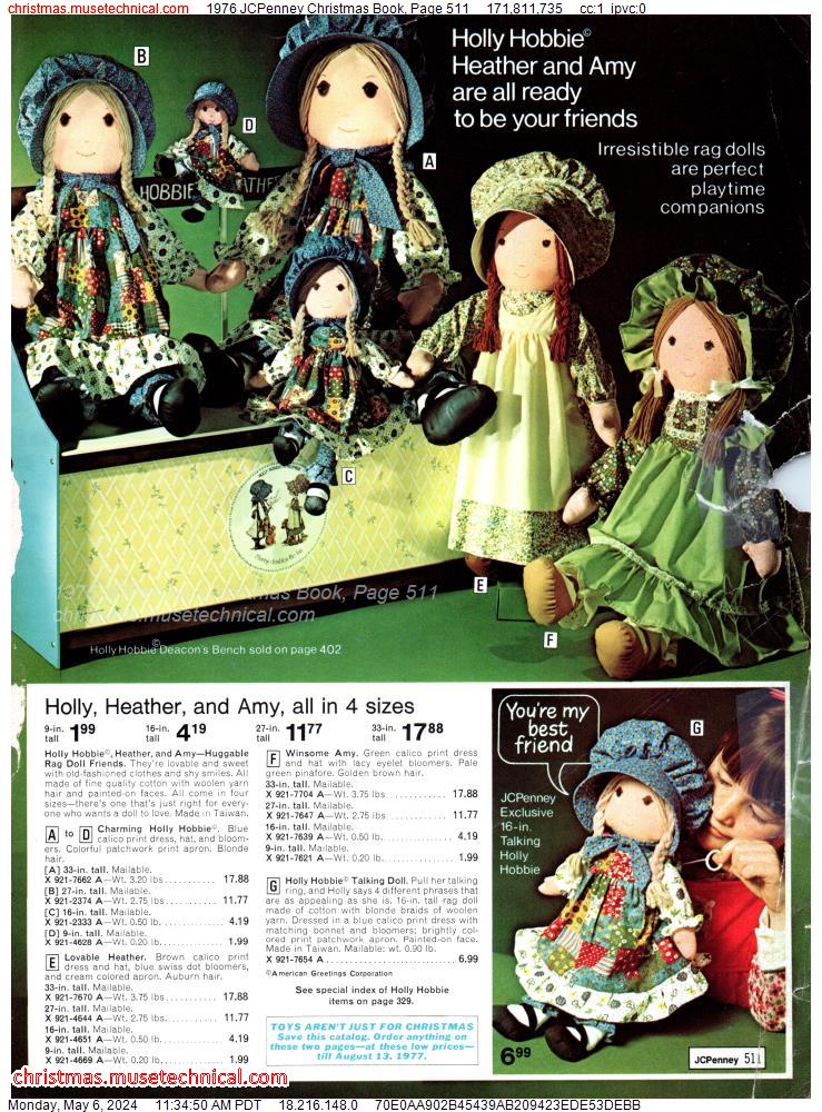 1976 JCPenney Christmas Book, Page 511