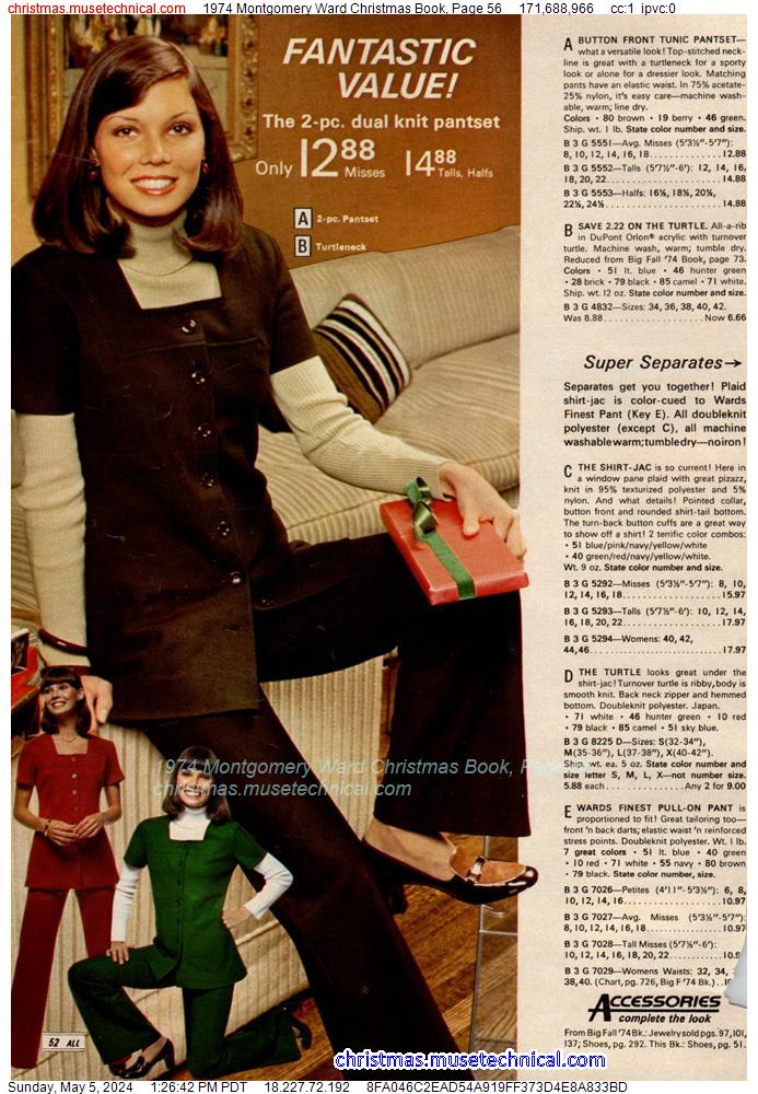 1974 Montgomery Ward Christmas Book, Page 56