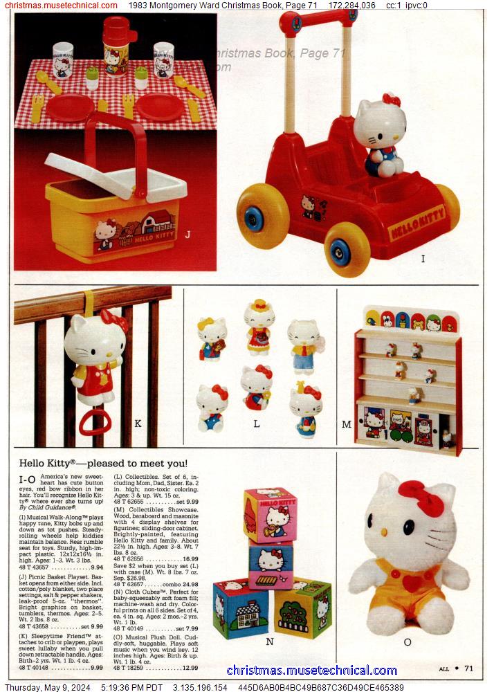 1983 Montgomery Ward Christmas Book, Page 71