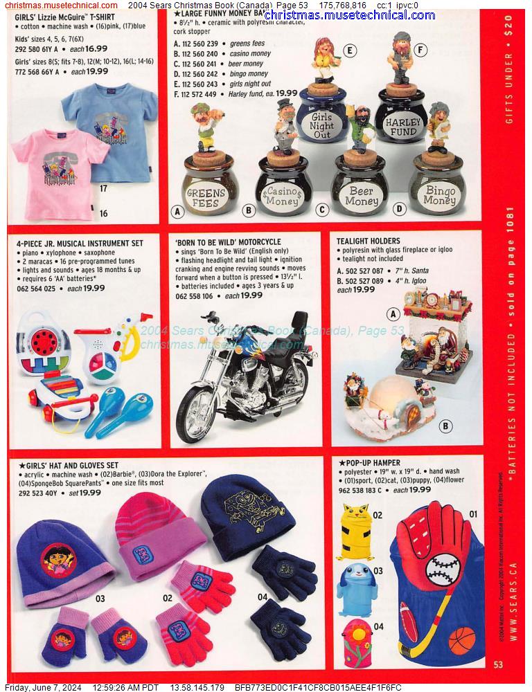 2004 Sears Christmas Book (Canada), Page 53