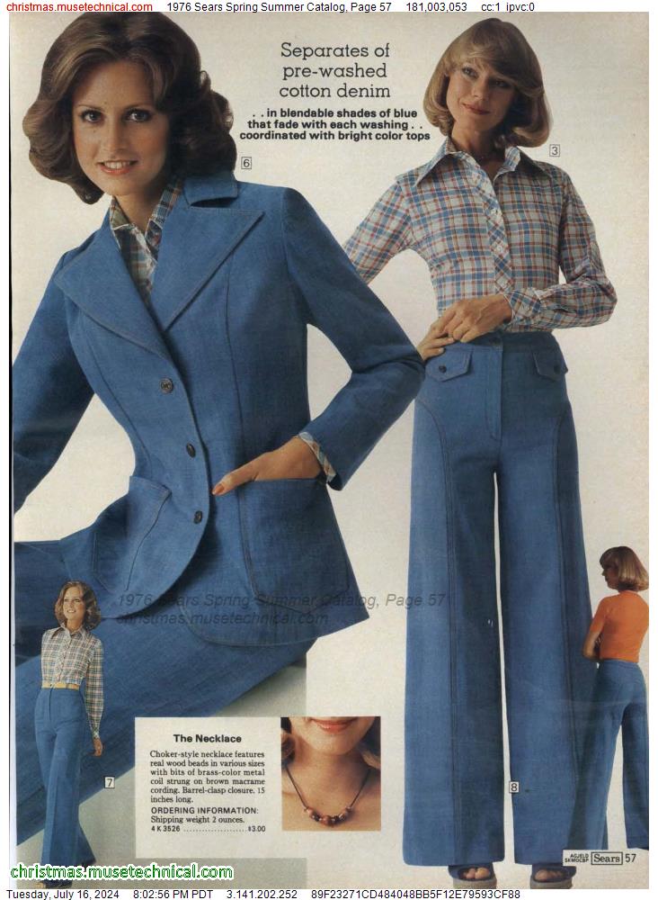1976 Sears Spring Summer Catalog, Page 57