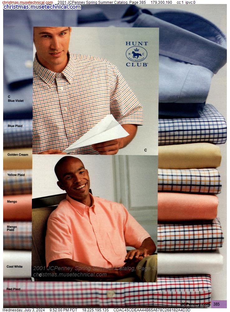 2001 JCPenney Spring Summer Catalog, Page 385