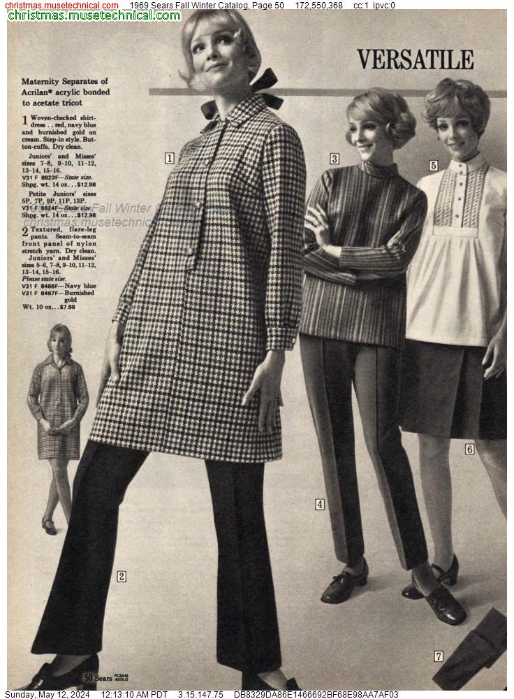 1969 Sears Fall Winter Catalog, Page 50