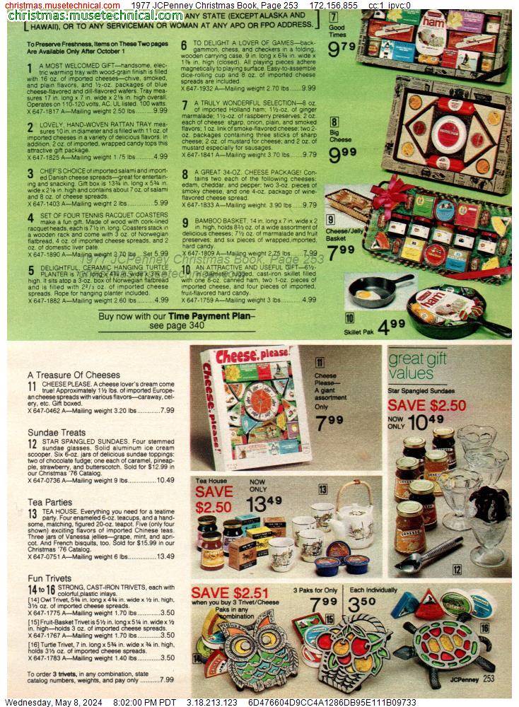 1977 JCPenney Christmas Book, Page 253