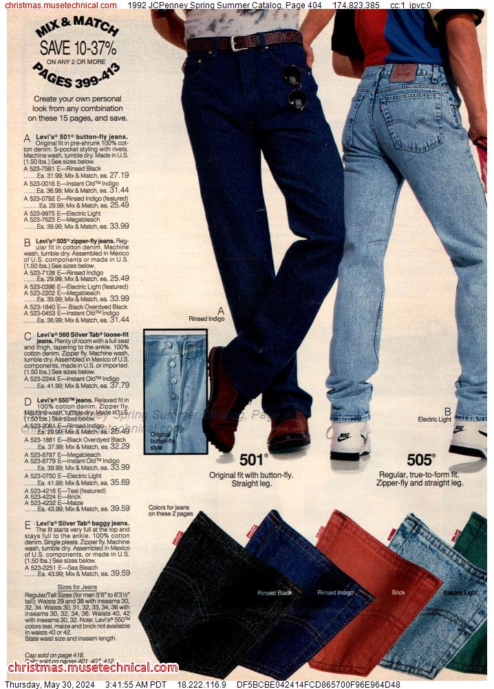 1992 JCPenney Spring Summer Catalog, Page 404